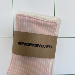 Lot de 7 lingettes lavables