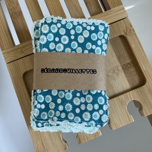 Lot de 7 lingettes lavables