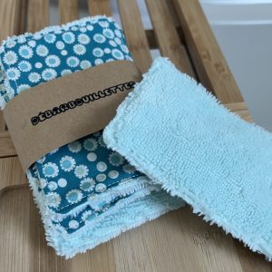 Lot de 7 lingettes lavables
