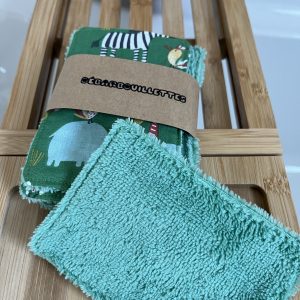Lot de 7 lingettes lavables
